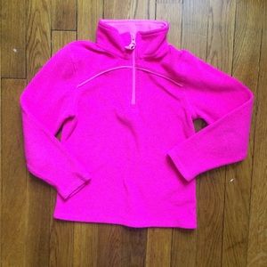 Layer 8 girls Fleece half-zip jacket